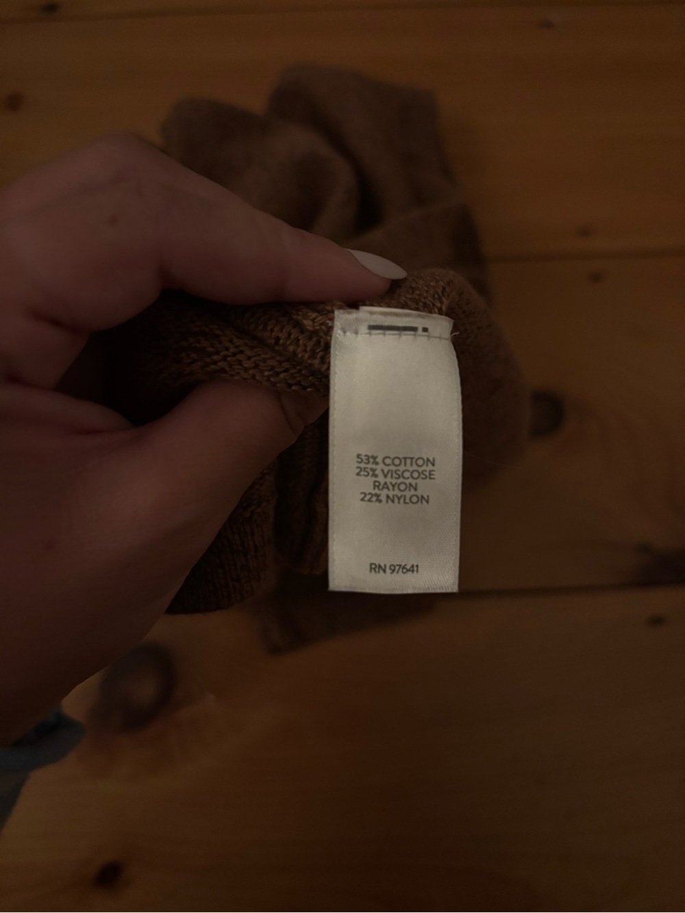 J. Jill Heathered Rust-Brown Crewneck Sweater - Picture 5 of 5
